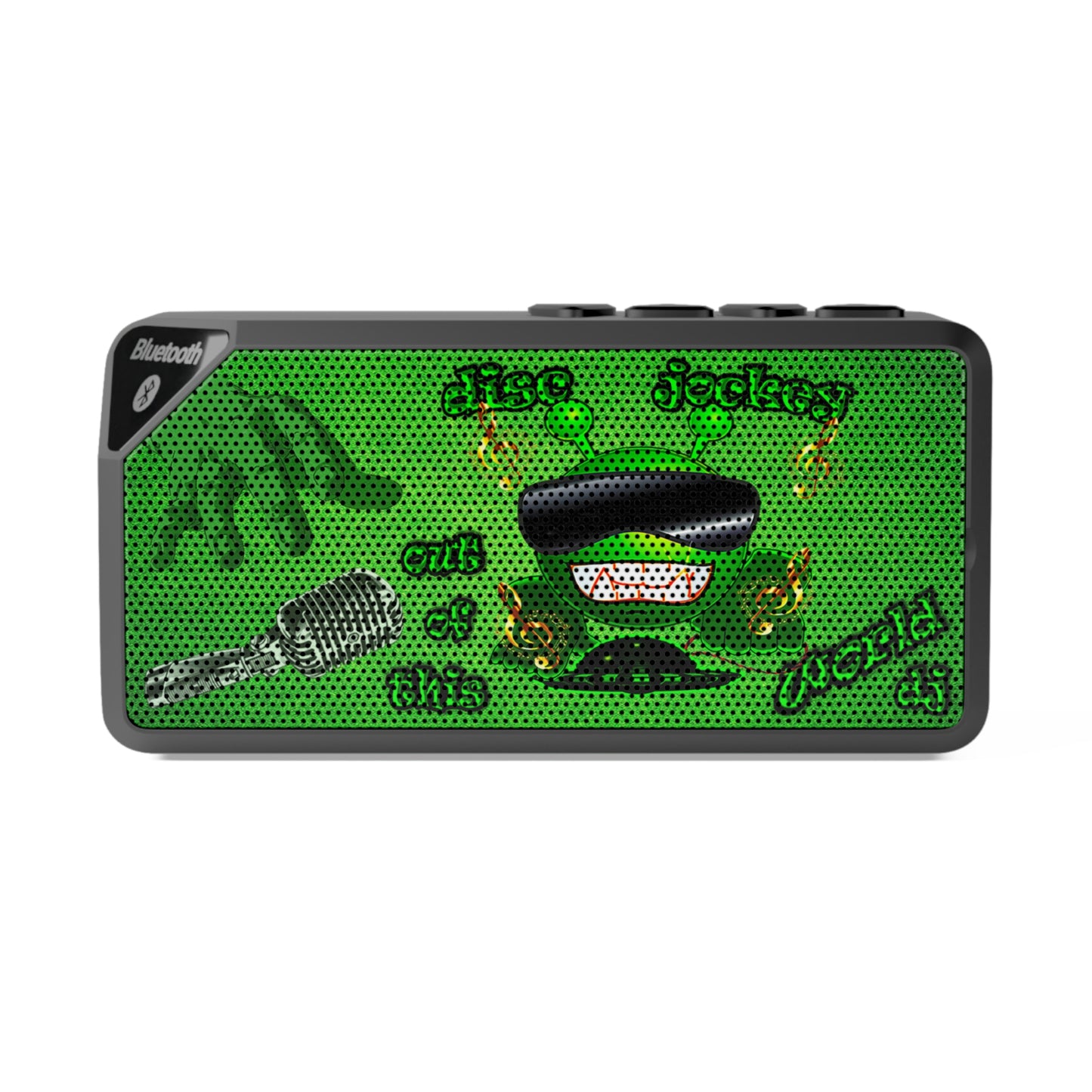 disc jockey - Jabba Bluetooth Speaker (green turf)
