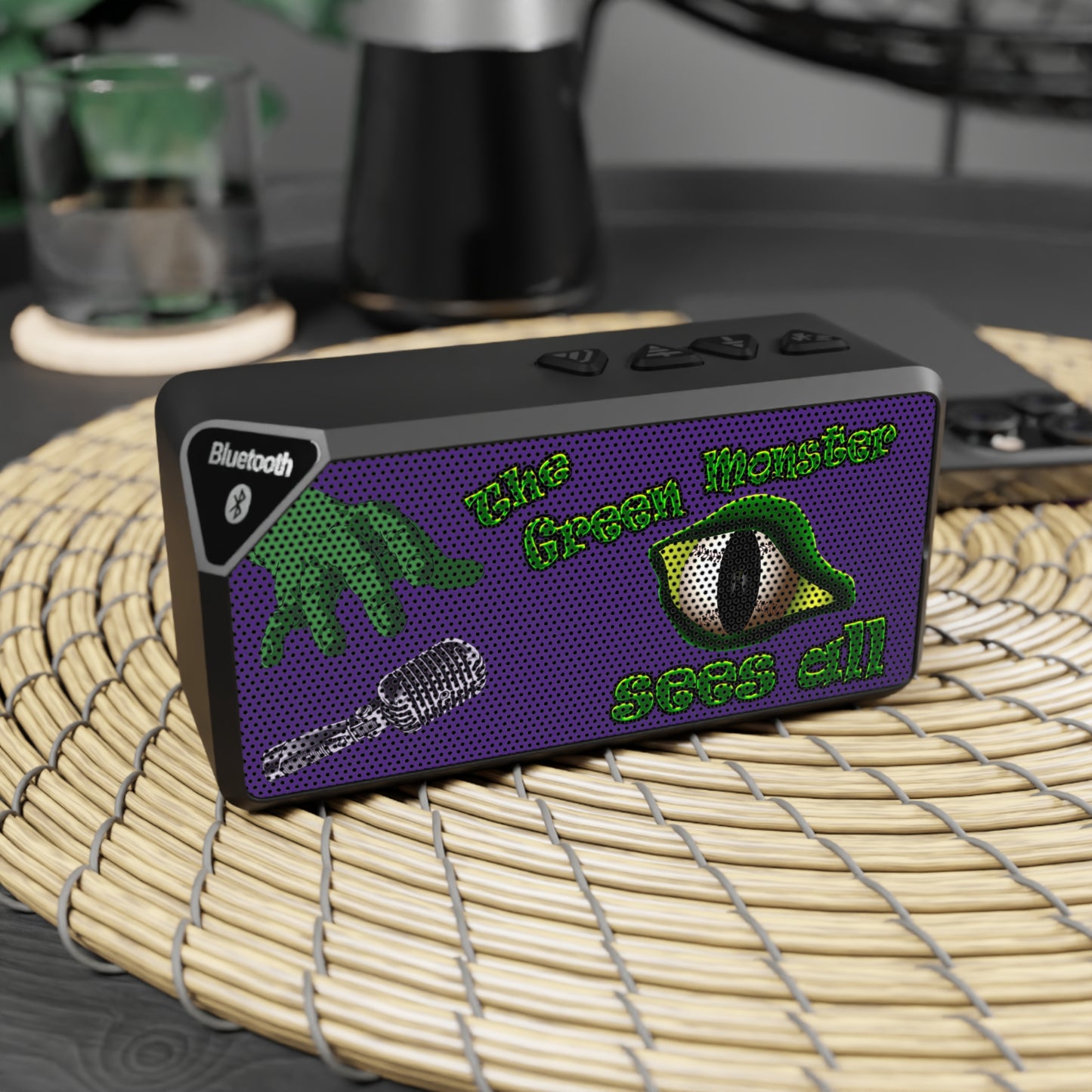 green monster - Jabba Bluetooth Speaker (purple)