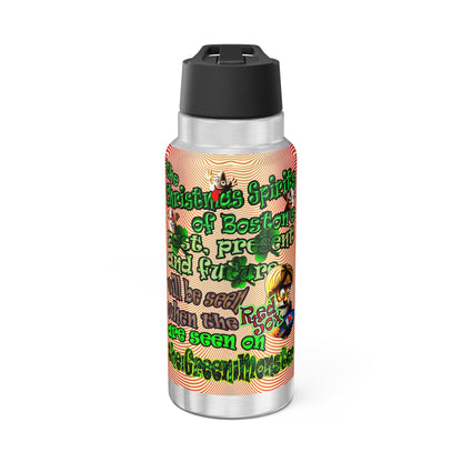 christmas spirits of boston - Gator Tumbler, 32oz  (yellow-orange wave)