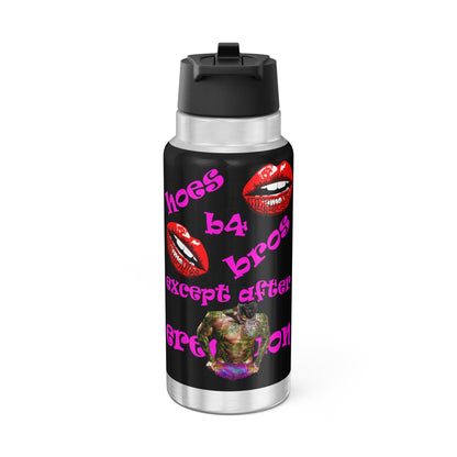 hoes b4 bros - Gator Tumbler, 32oz (black)