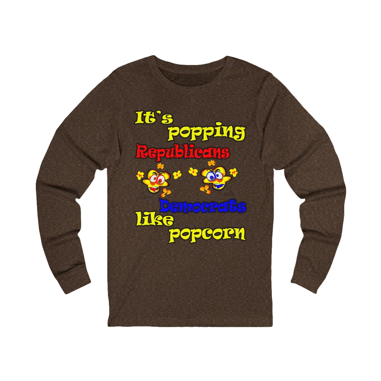 popping like popcorn - Unisex Jersey Long Sleeve Tee