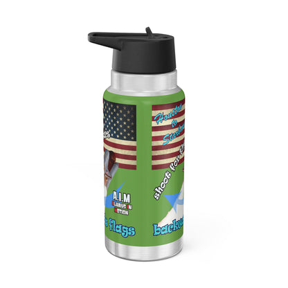 shoot for the stars - Gator Tumbler, 32oz (green)