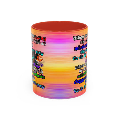 doggystyle - Accent Mug (color blur)