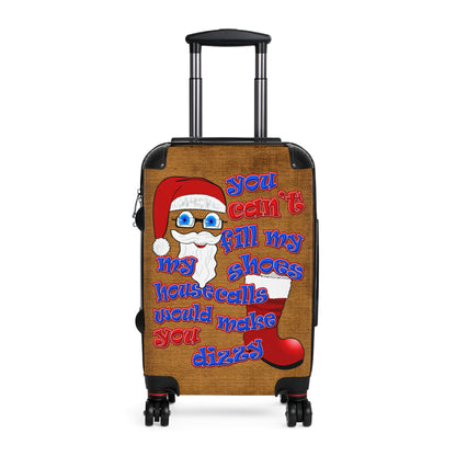 santa's shoes - Suitcase (brown papyrus)