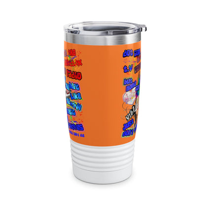 drop the beat - Ringneck Tumbler, 20oz (crusta)