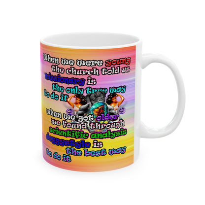 doggystyle - White Mug (color blur)