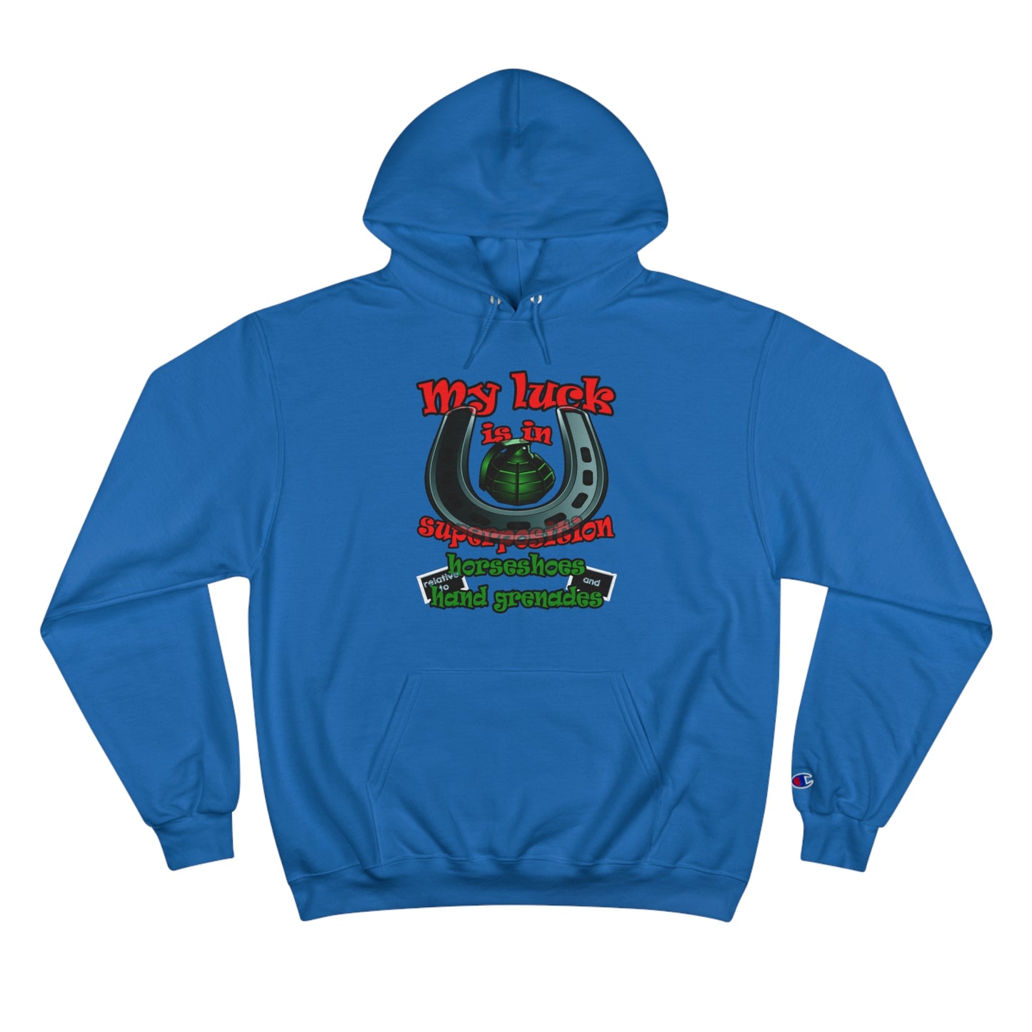 my luck - Champion Hoodie