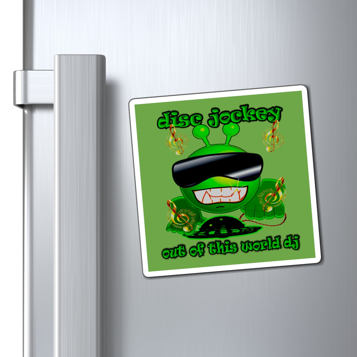 disc jockey - Magnets - (green)