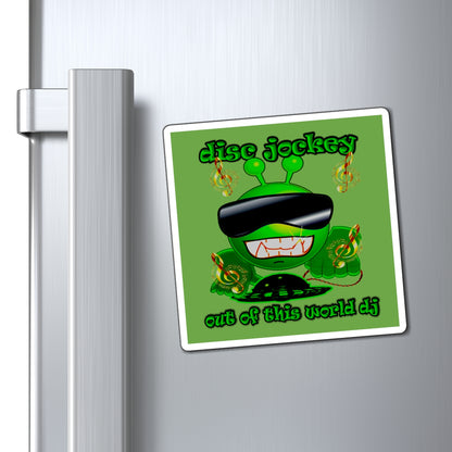 disc jockey - Magnets - (green)