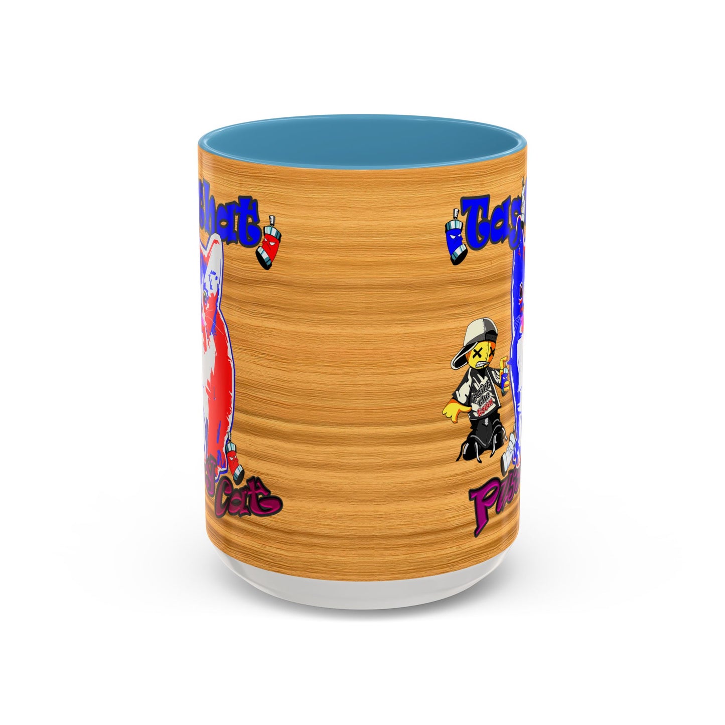tag that - Accent Mug (butterscotch wood finish)