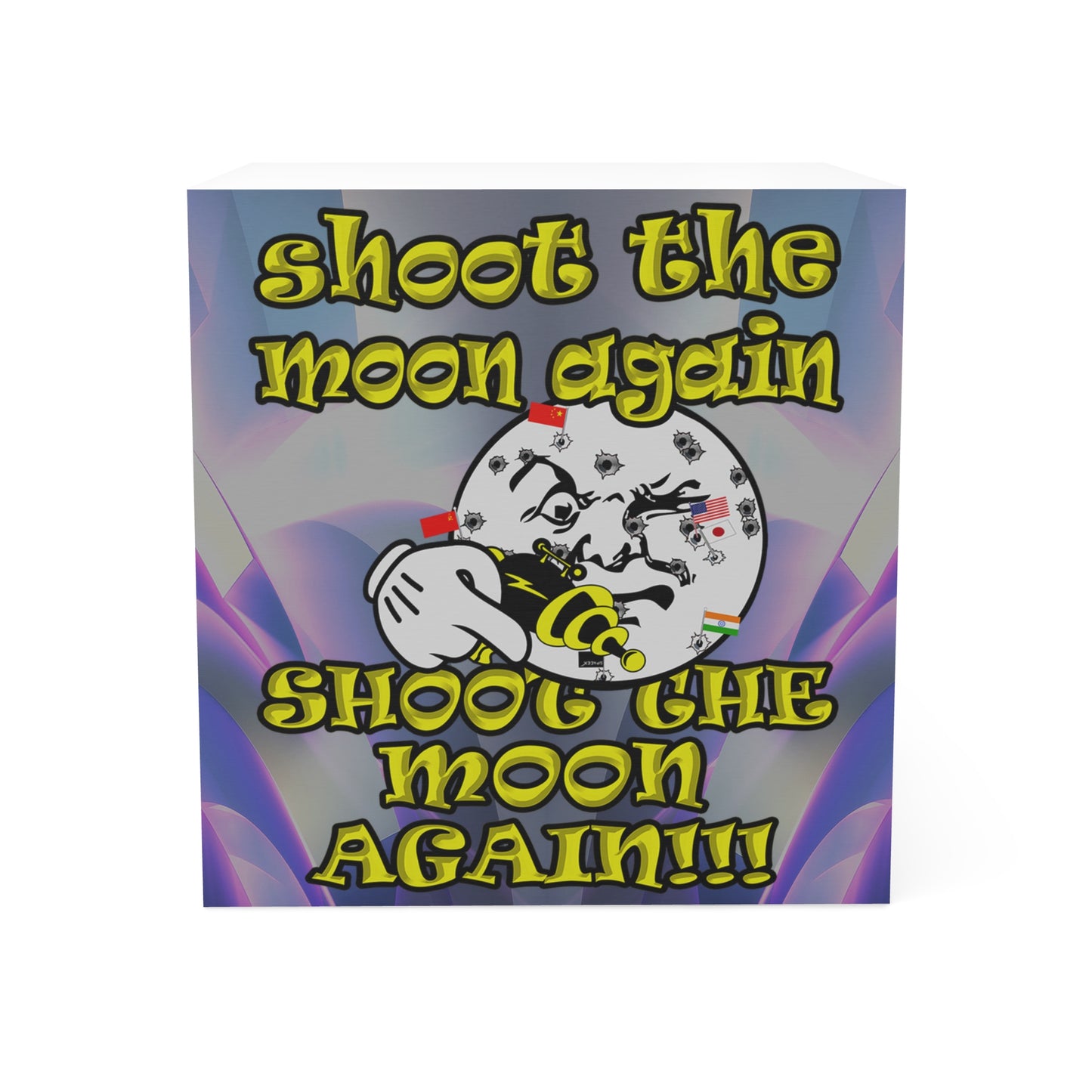 shoot the moon again - note cube (grey-pink wave)