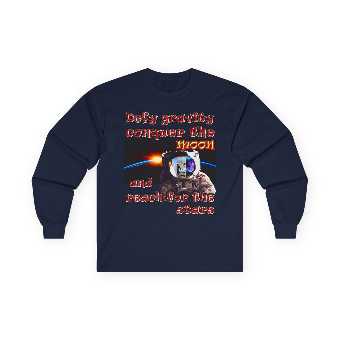 defy conquer reach - Ultra Cotton Long Sleeve Tee