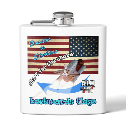 shoot for the stars - Stainless Steel Flask