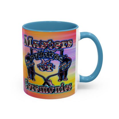 em cee squared - Accent Mug (color blur)