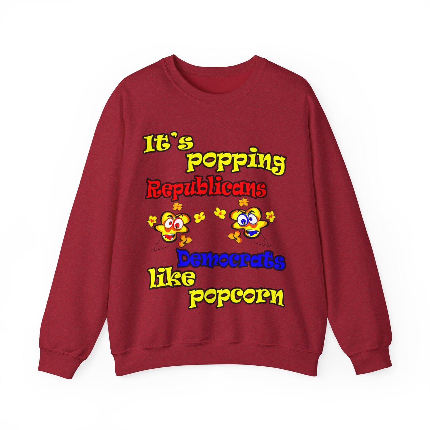 popping like popcorn - Unisex Heavy Blend™ Crewneck Sweatshirt