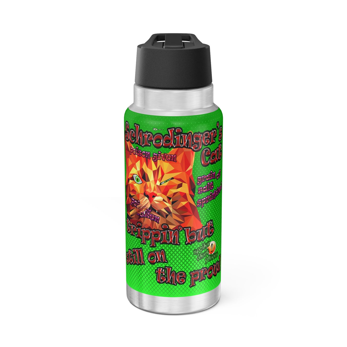 schrodinger's cat - Gator Tumbler, 32oz  (logo green)
