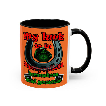 my luck - Accent Mug (crusta)