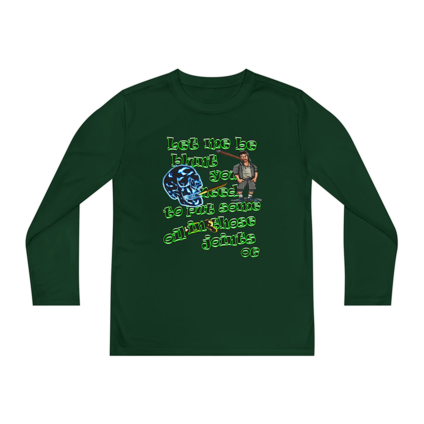 og - Youth Long Sleeve Competitor Tee