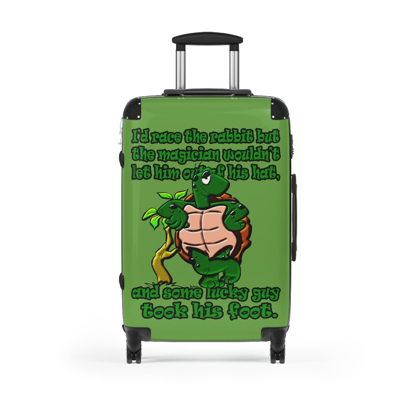 turtle race - Suitcase (green)