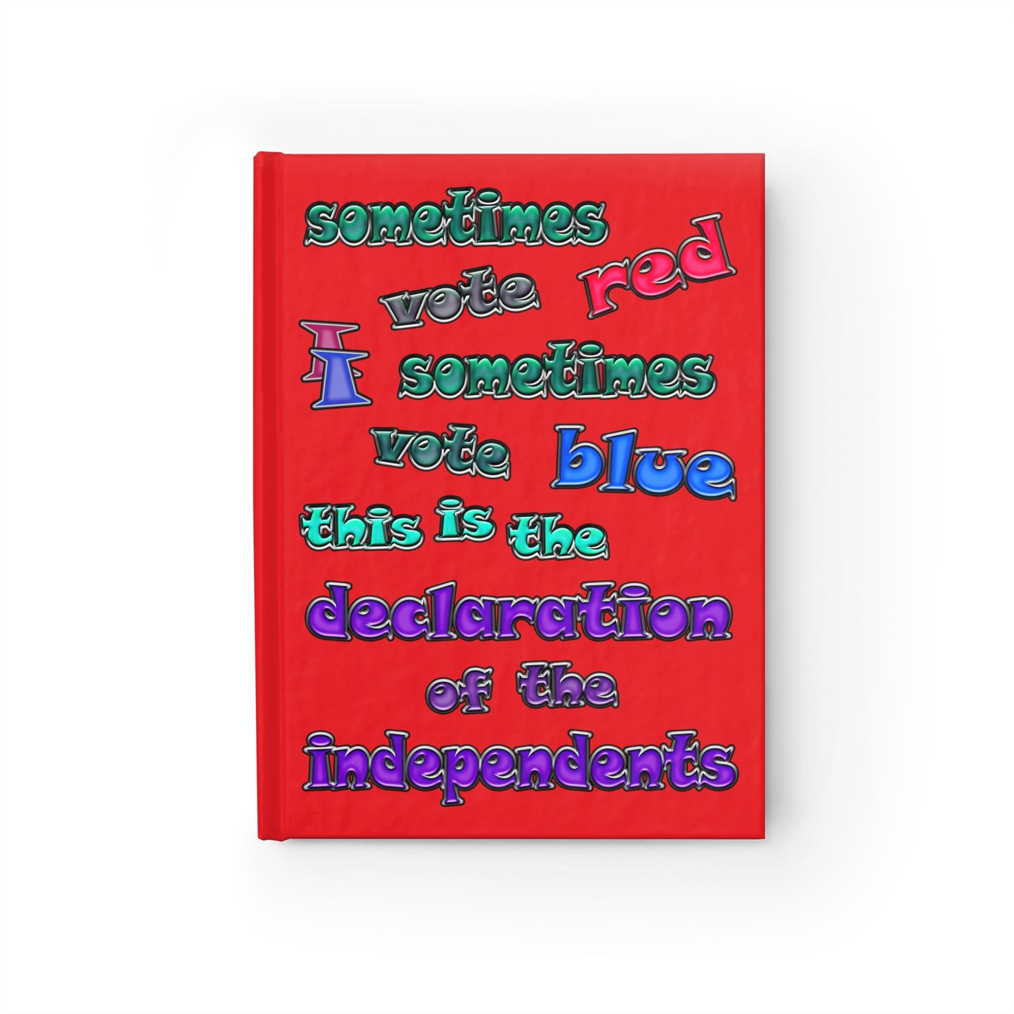 declaration of the independents - journal-blank (red)