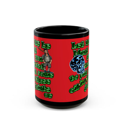 og - Black Mug (red)