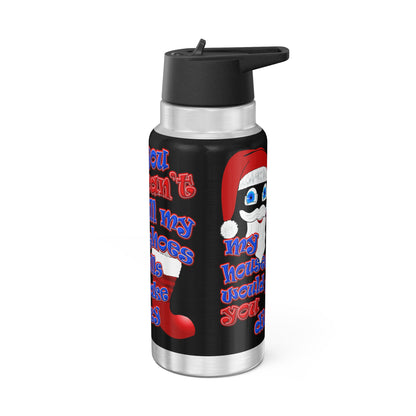santa's shoes - Gator Tumbler, 32oz (black)