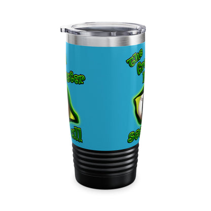 green monster - Ringneck Tumbler, 20oz (turquoise)