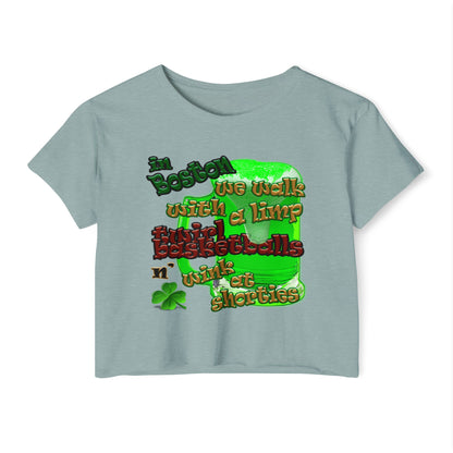 celtics logo - Women's Festival Crop Top