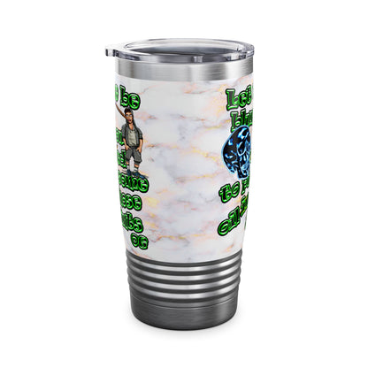 og - Ringneck Tumbler, 20oz (white marble)