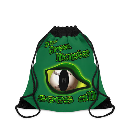green monster - Drawstring Bag (dark green)