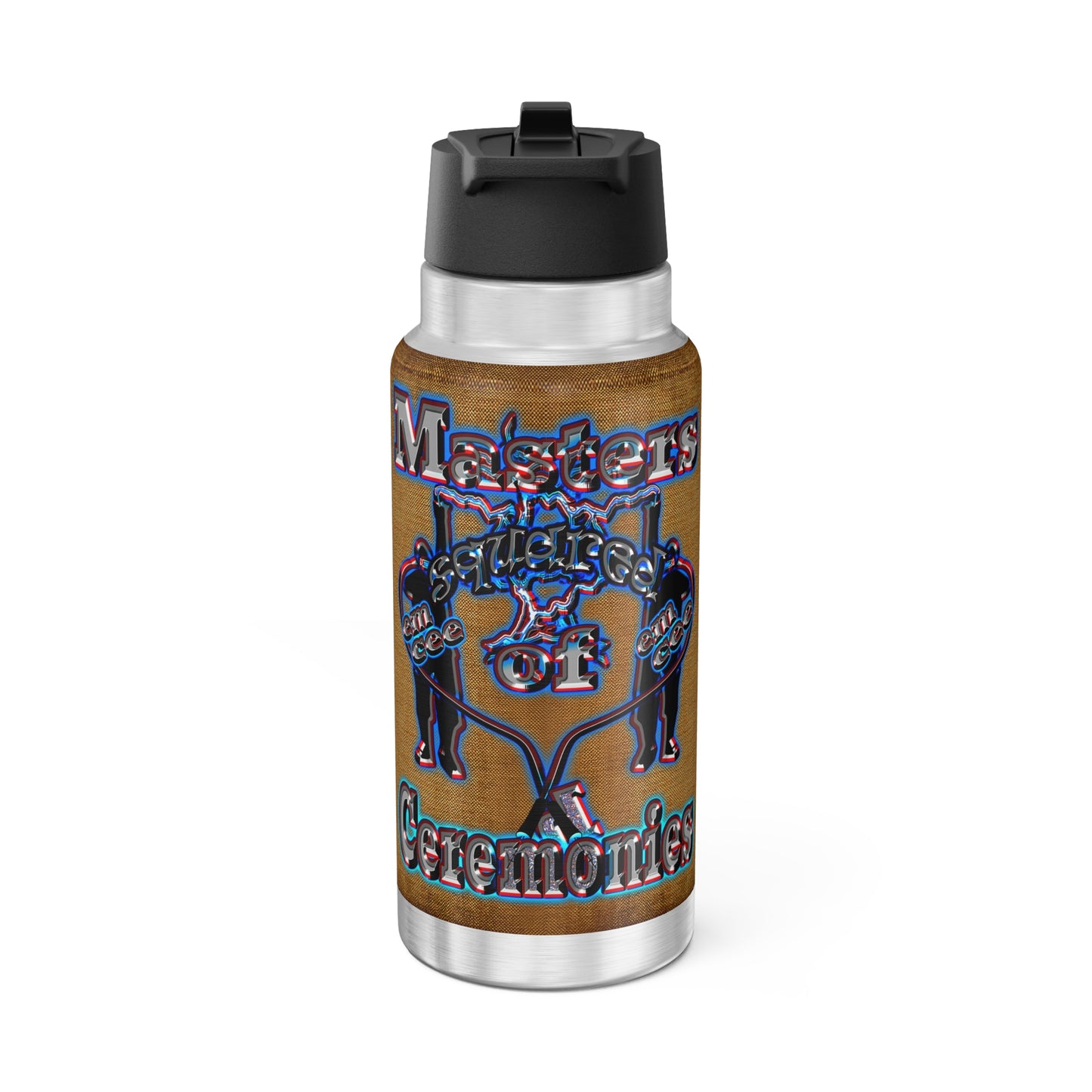 em cee squared - Gator Tumbler, 32oz (brown papyrus)