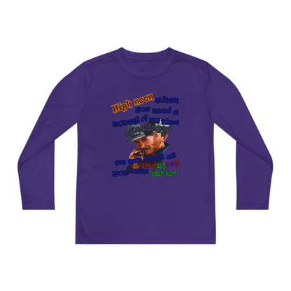 high noon - Youth Long Sleeve Competitor Tee