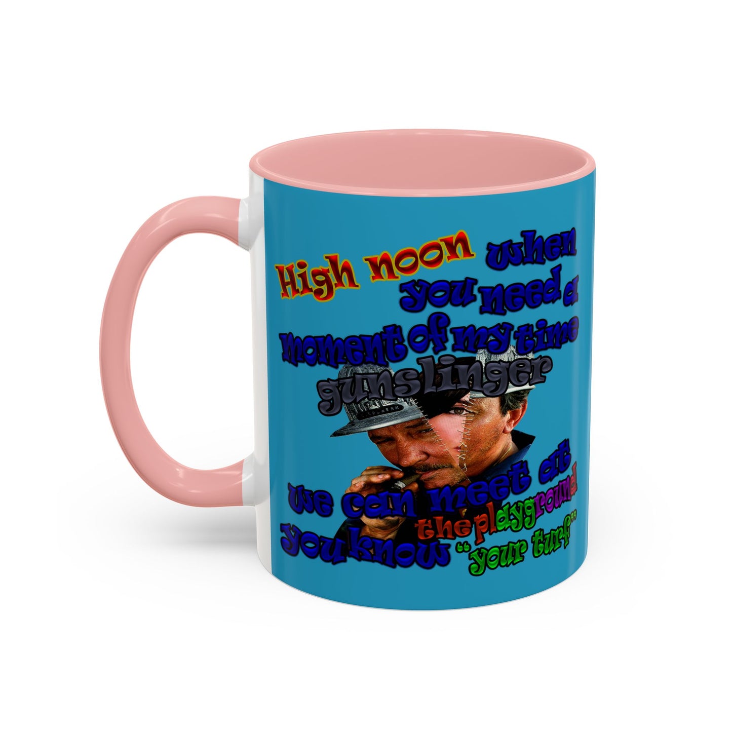 high noon - Accent Mug (turquoise)