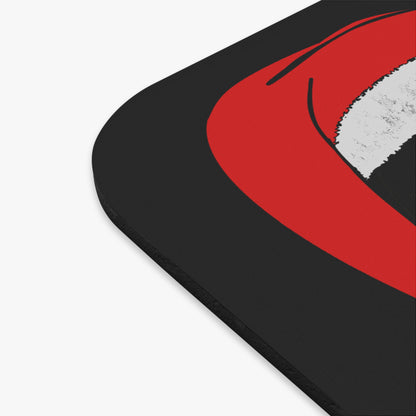 santa's shoes - Mouse Pad (Rectangle) (black)