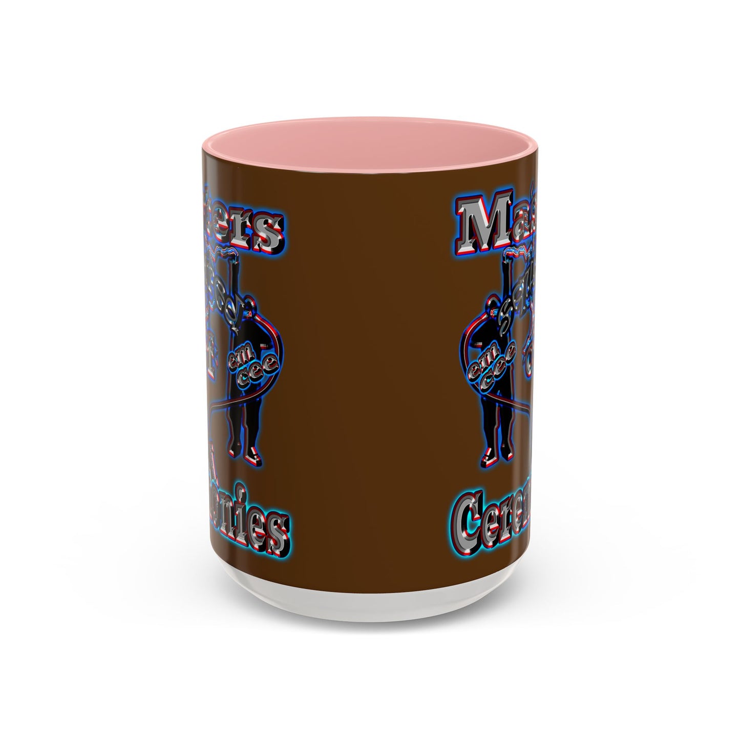 em cee squared - Accent Mug (brown)