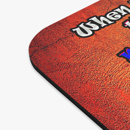 doggystyle - Mouse Pad (Rectangle) (burnt orange)