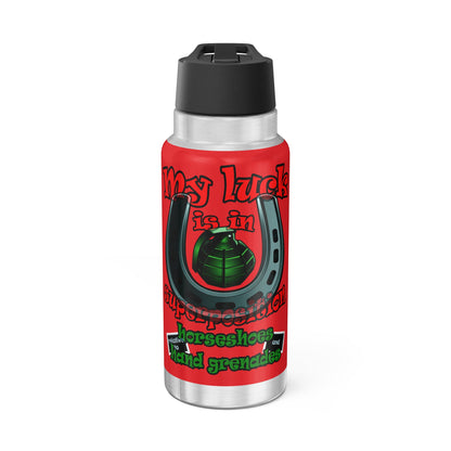 my luck - Gator Tumbler, 32oz (red)
