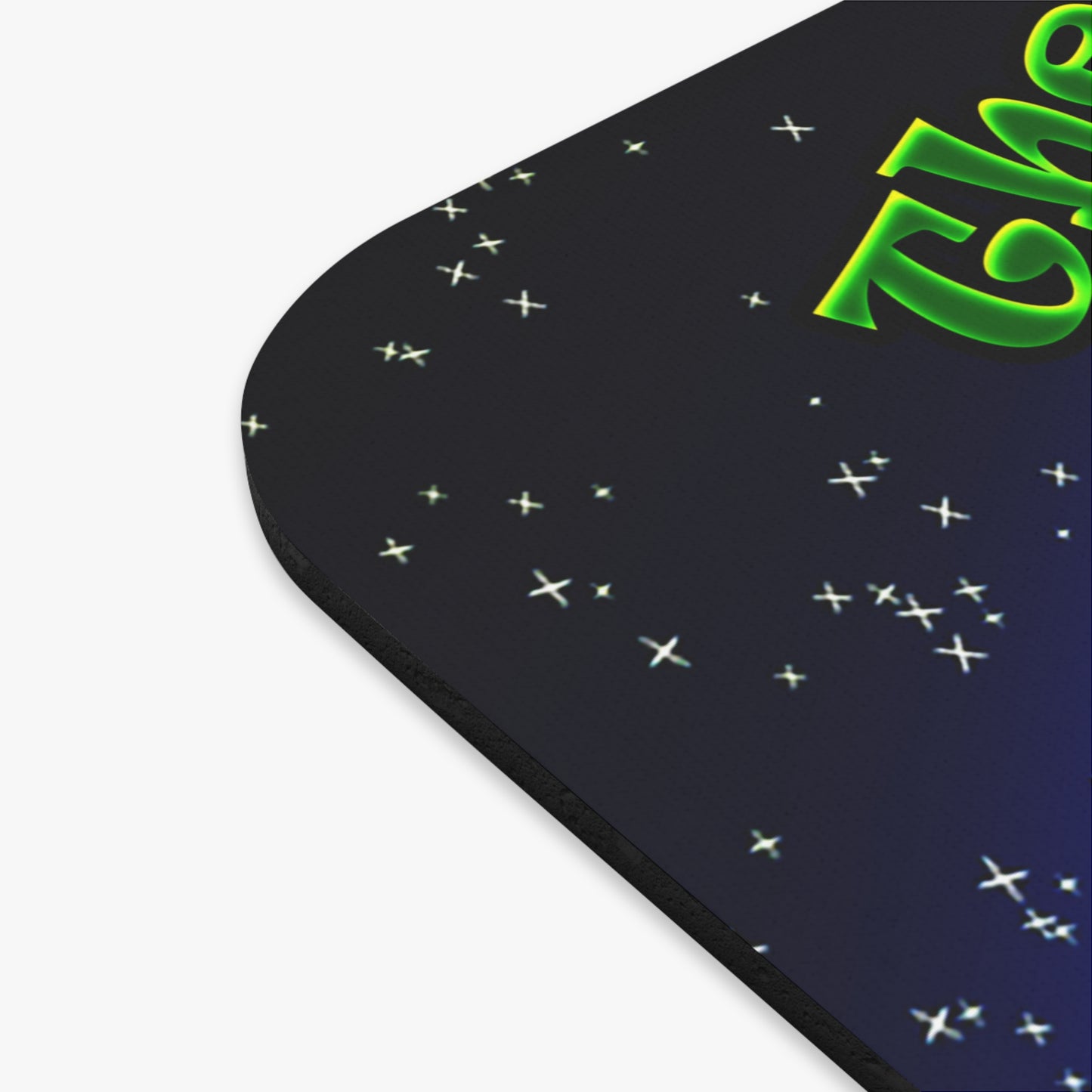 green monster - Mouse Pad (Rectangle) ('snoops' background)