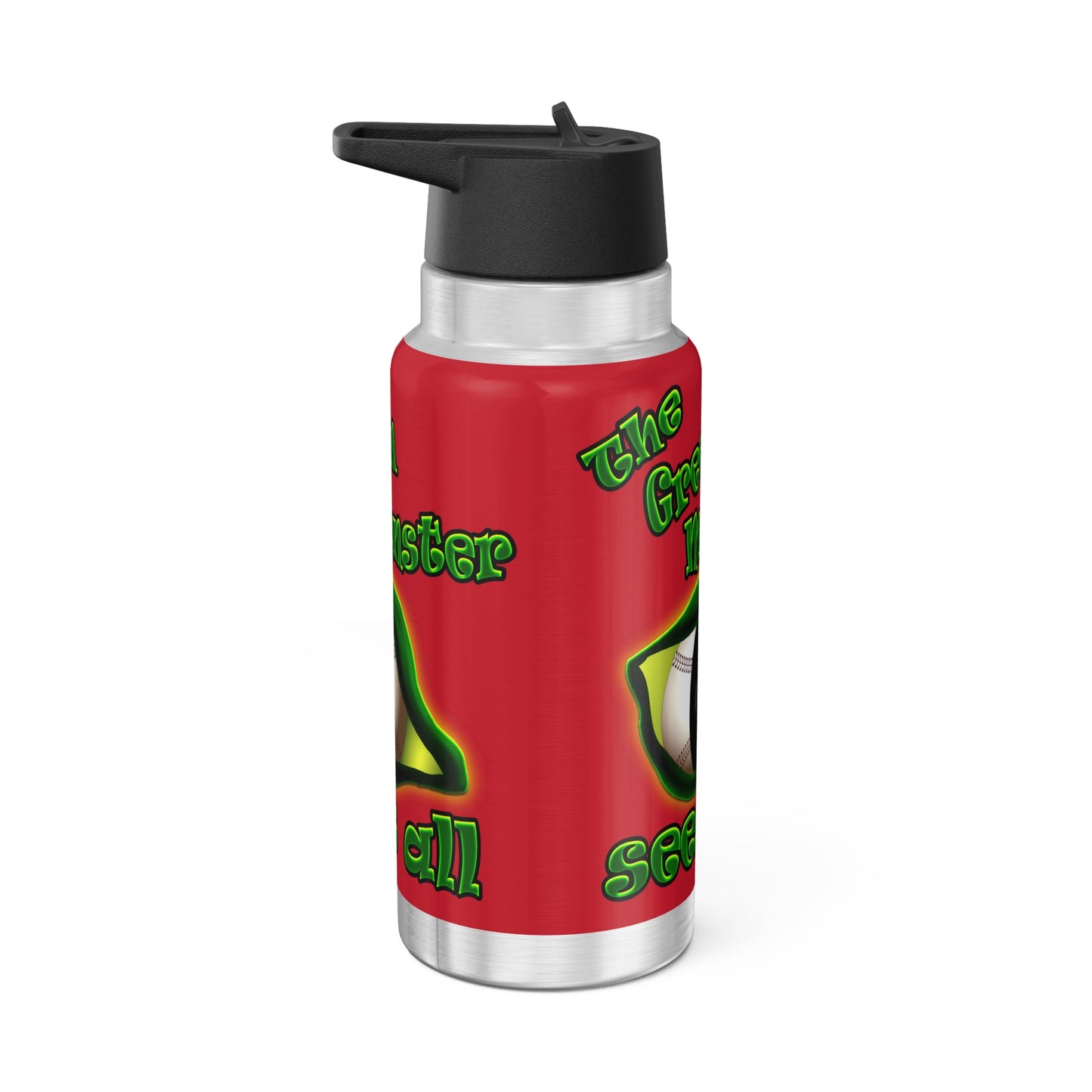 green monster - Gator Tumbler, 32oz (dark red)