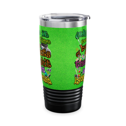 the bum's shit - Ringneck Tumbler, 20oz (green turf)