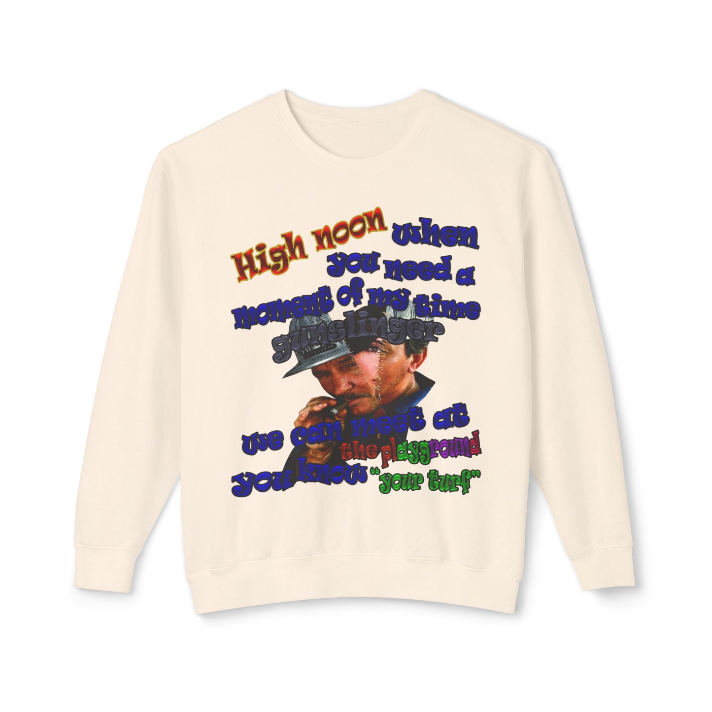 high noon - Unisex Lightweight Crewneck Sweatshirt