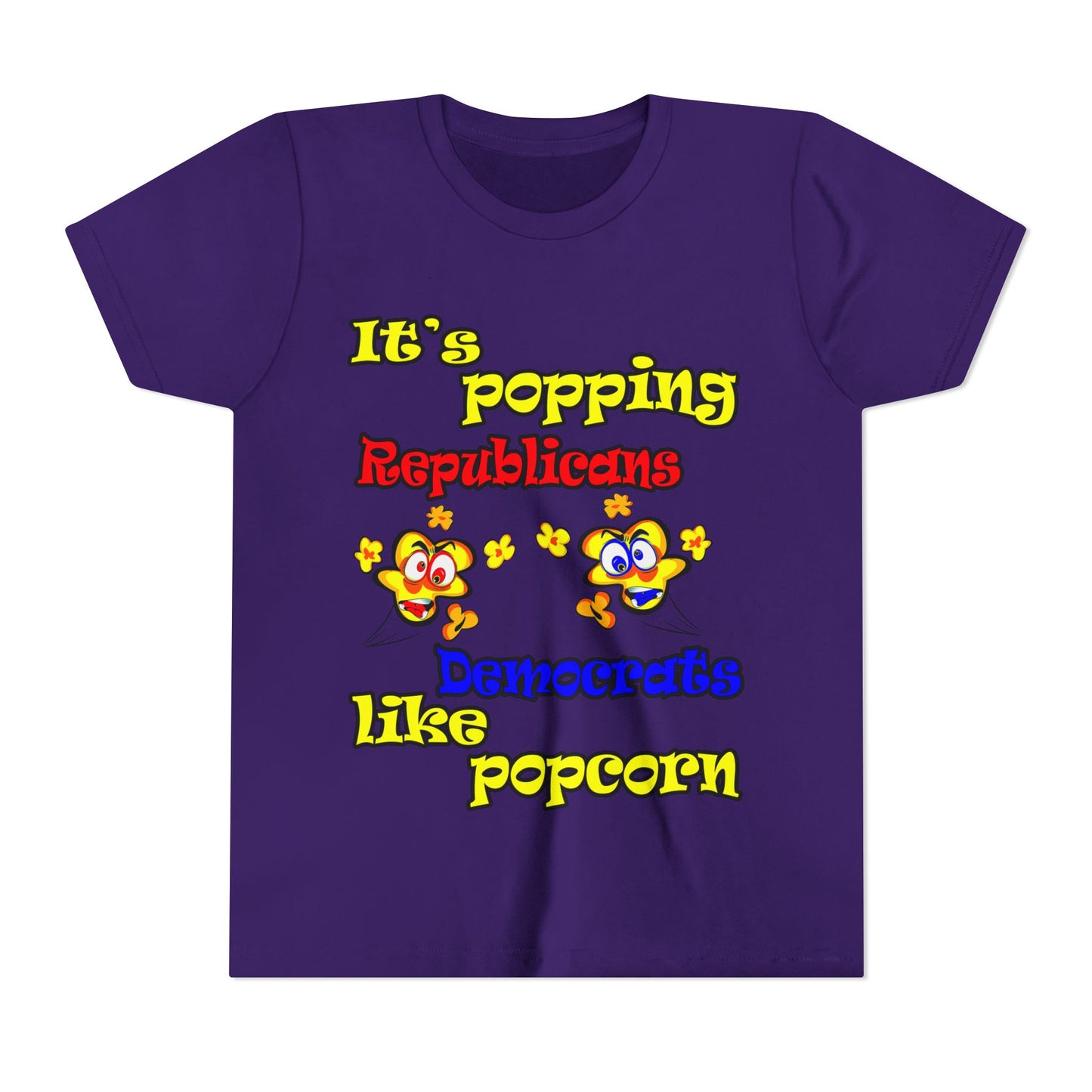 popping like popcorn - Youth Short Sleeve Tee