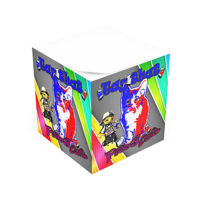 tag that - note cube (rainbow split)