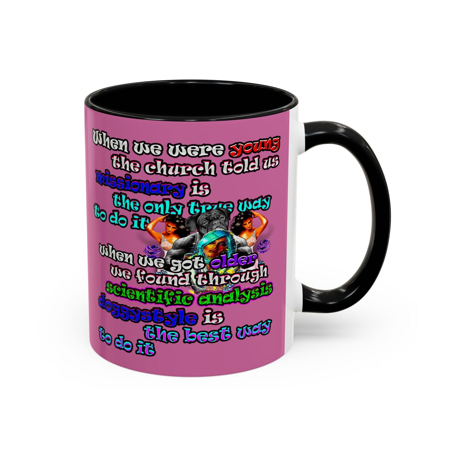 doggystyle - Accent Mug (light pink)