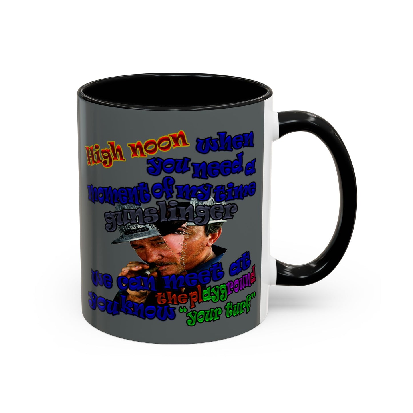 high noon - Accent Mug (dark grey)