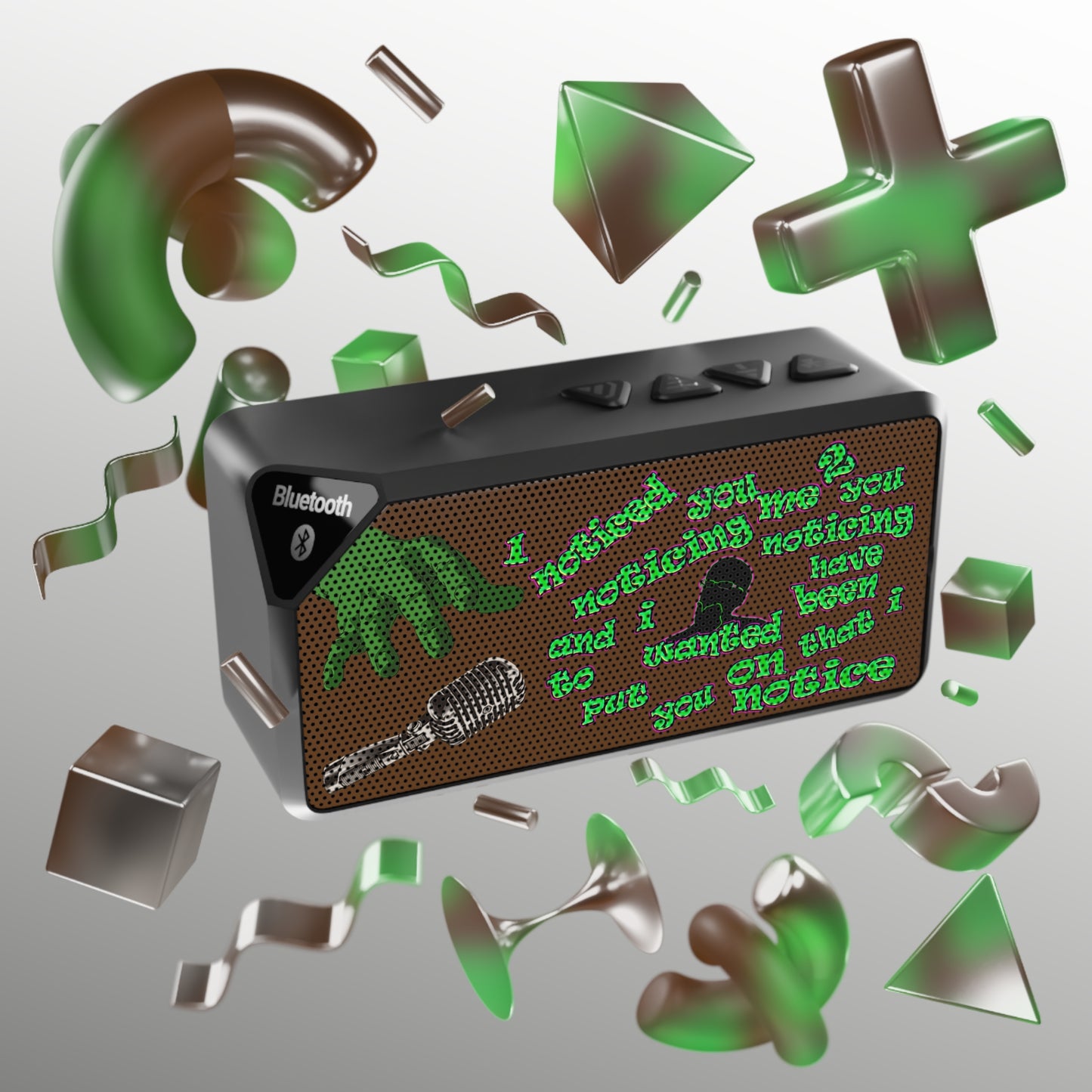 noticed you noticing - Jabba Bluetooth Speaker (brown)
