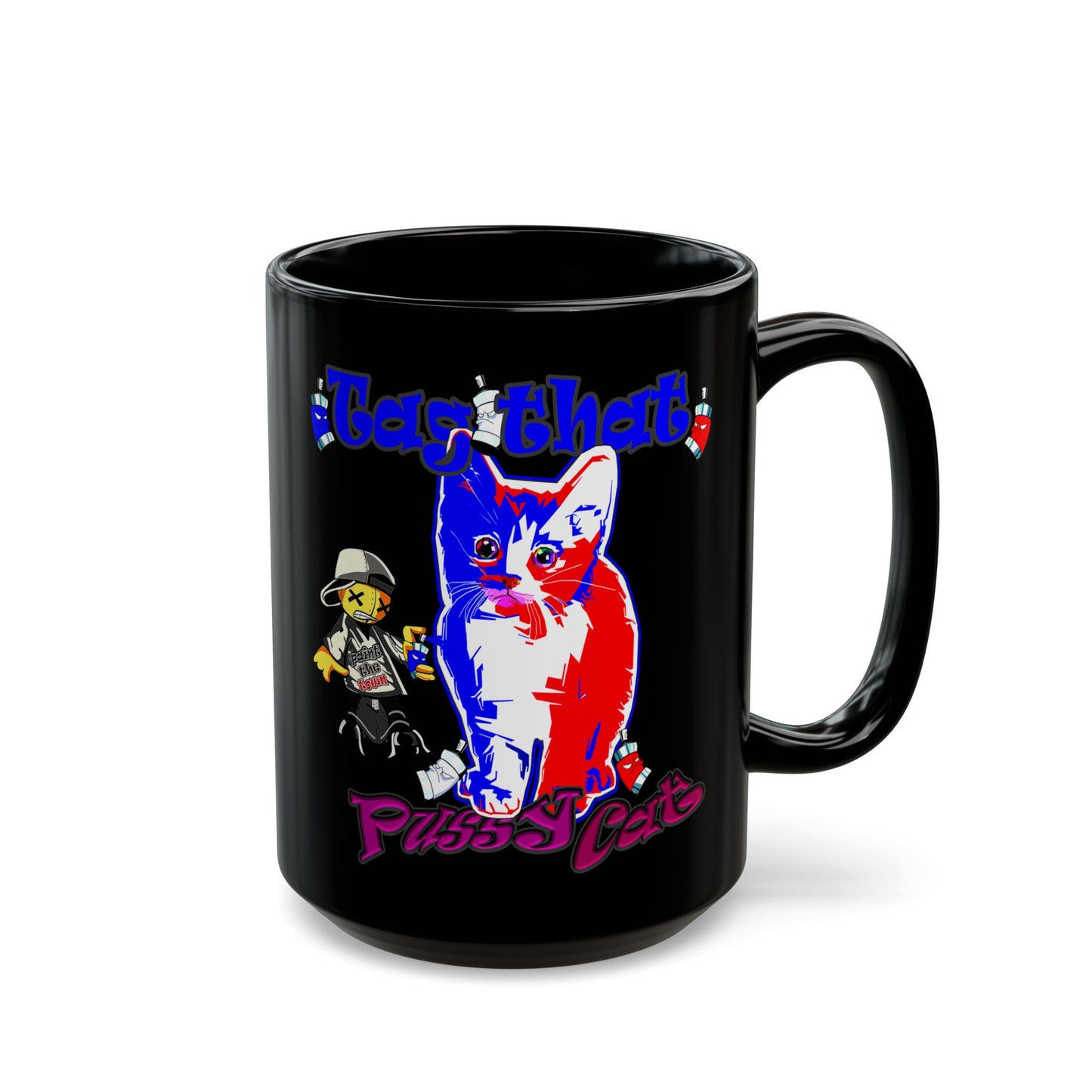 tag that - Black Mug (black)