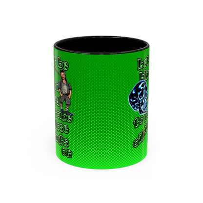 og - Accent Mug (logo green)