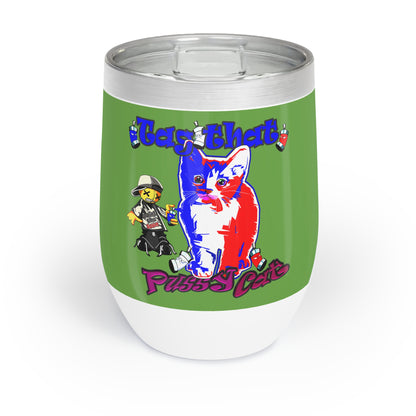 tag that - Chill Wine Tumbler (green)