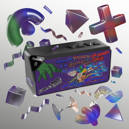drop the beat - Jabba Bluetooth Speaker (purple)